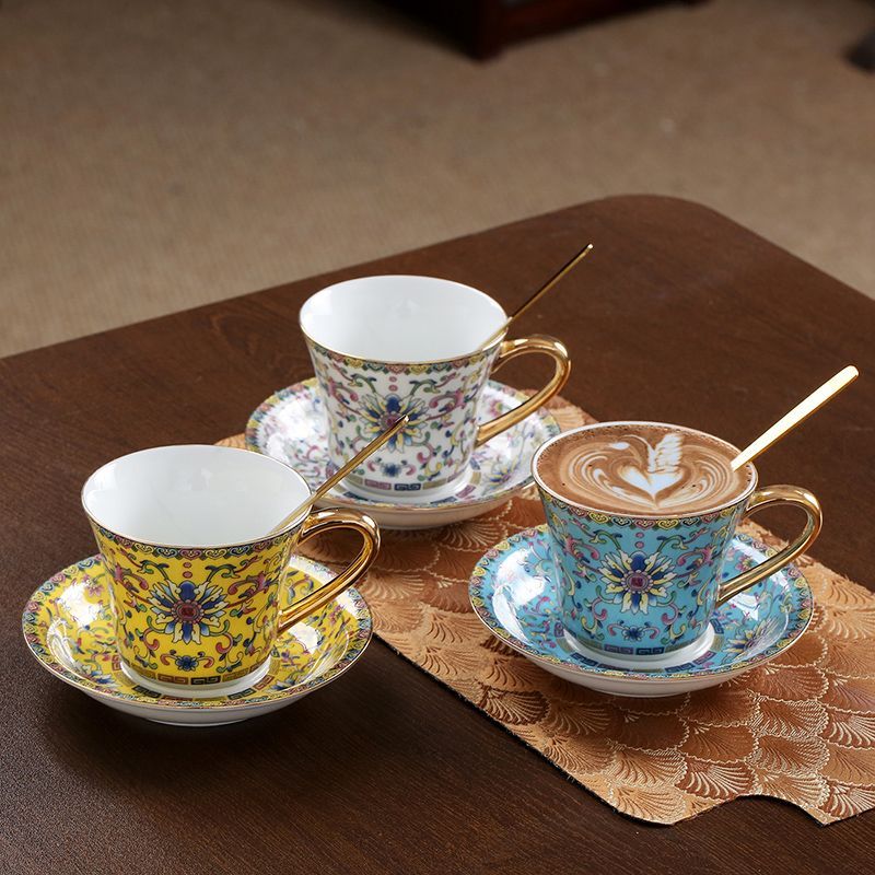 180ml European-style Ceramic C - Coffee Tea English recension och pris