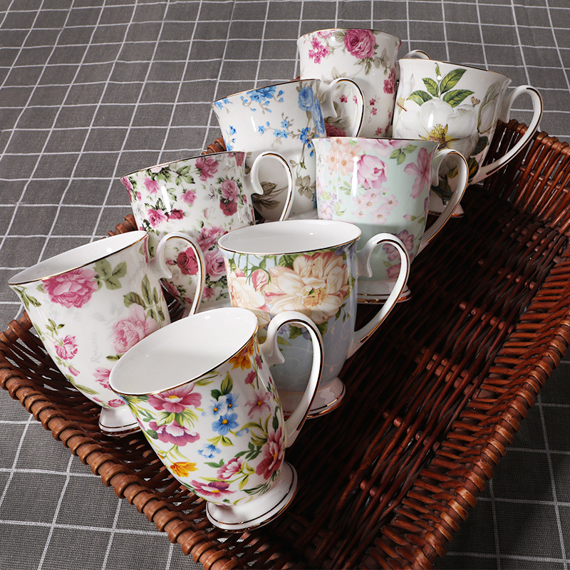 Creative Bone China Mug Househ - Coffee Tea English recension och pris