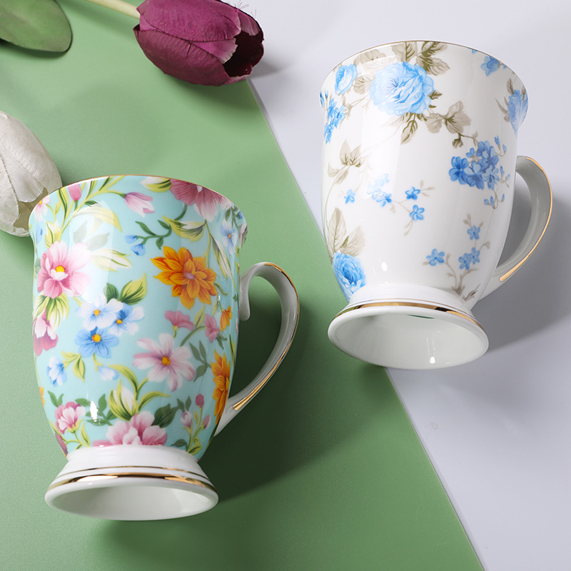 Creative Bone China Mug Househ - Coffee Tea English recension och pris
