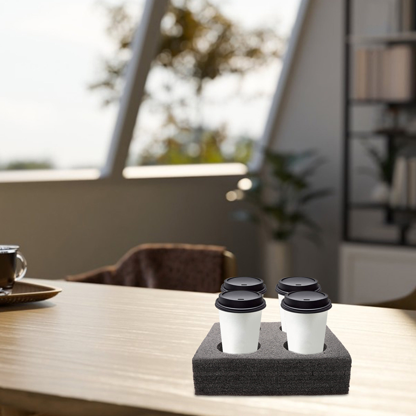 Multi-Hole Cup Carrier Tray fo - Coffee Tea With Milk recension och pris