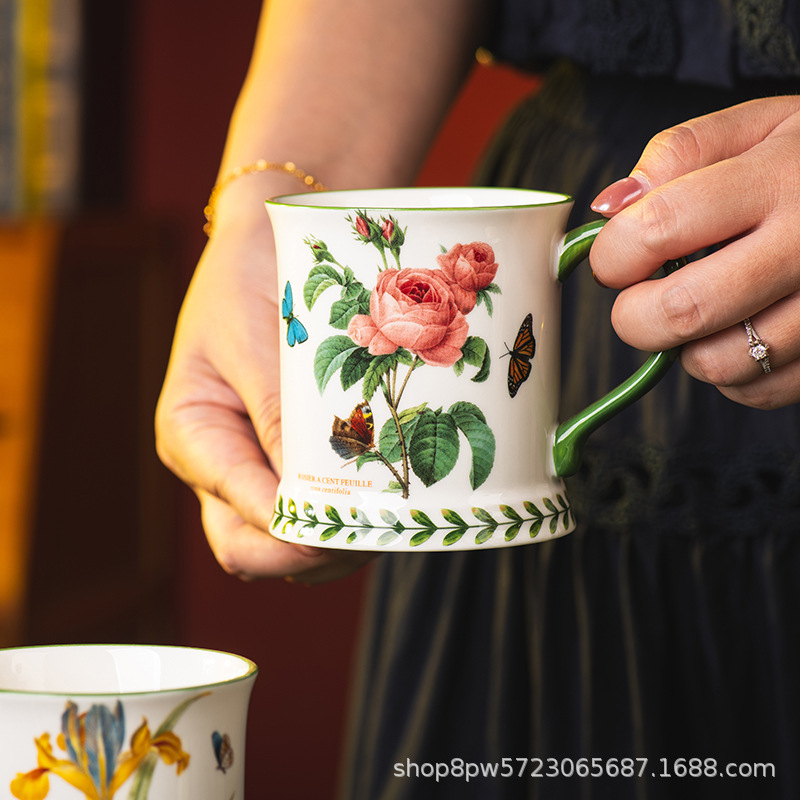 Creative Pastoral Style Cerami - Coffee Tea English recension och pris