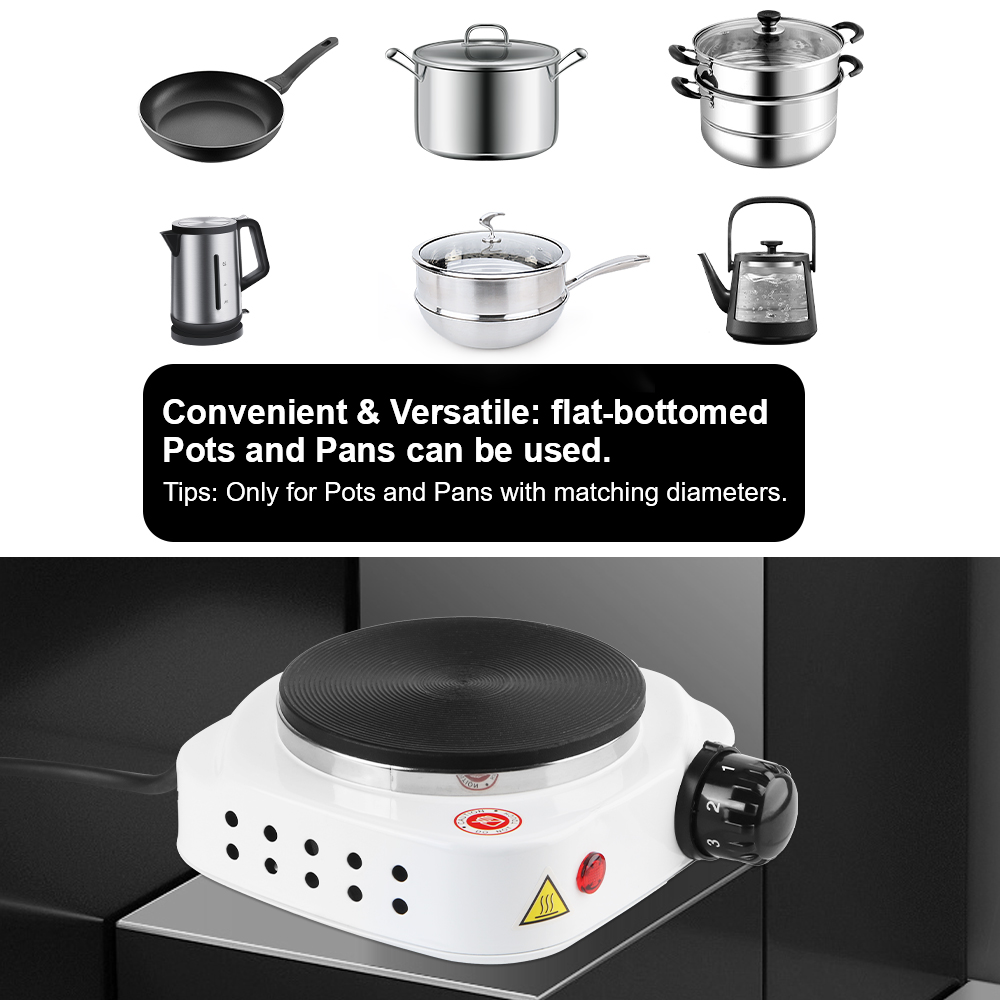 500W 220V Hot Cooker Plate Min - Coffee Tea Warmer recension och pris