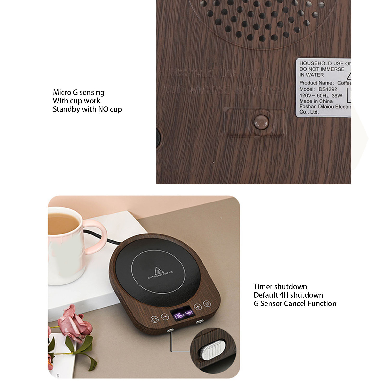 Mug Warmer 36W Fast Heating 3  - Coffee Tea Warmer recension och pris