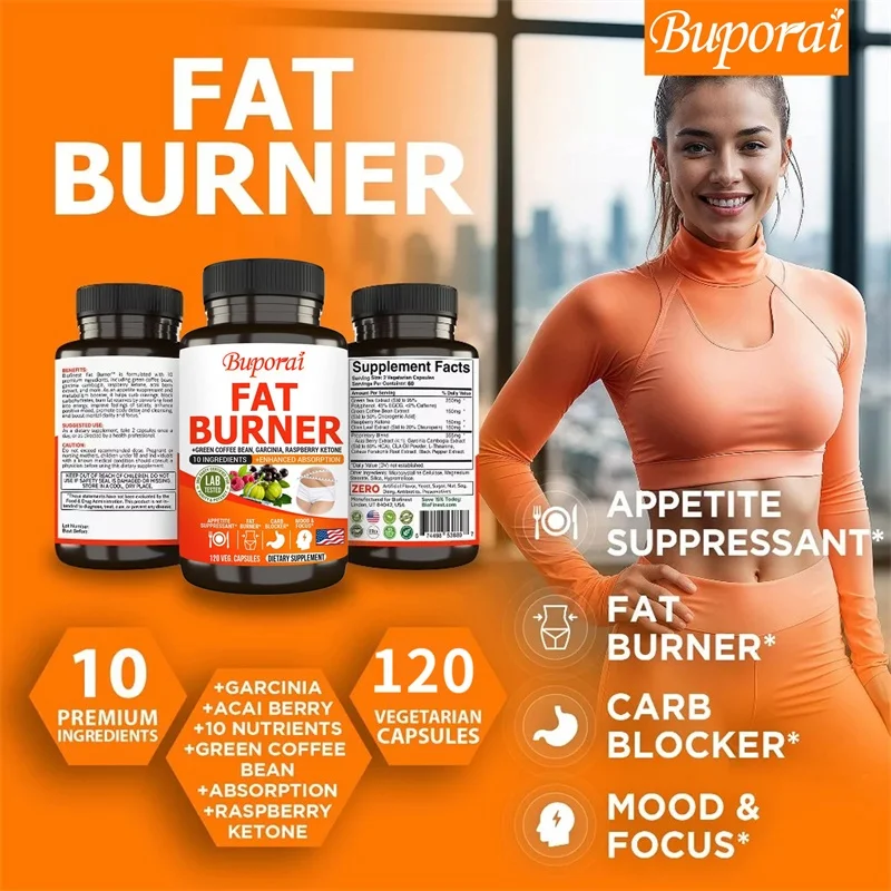 Fat Burner Capsules - Healthy  - Coffee Tea And Bean recension och pris
