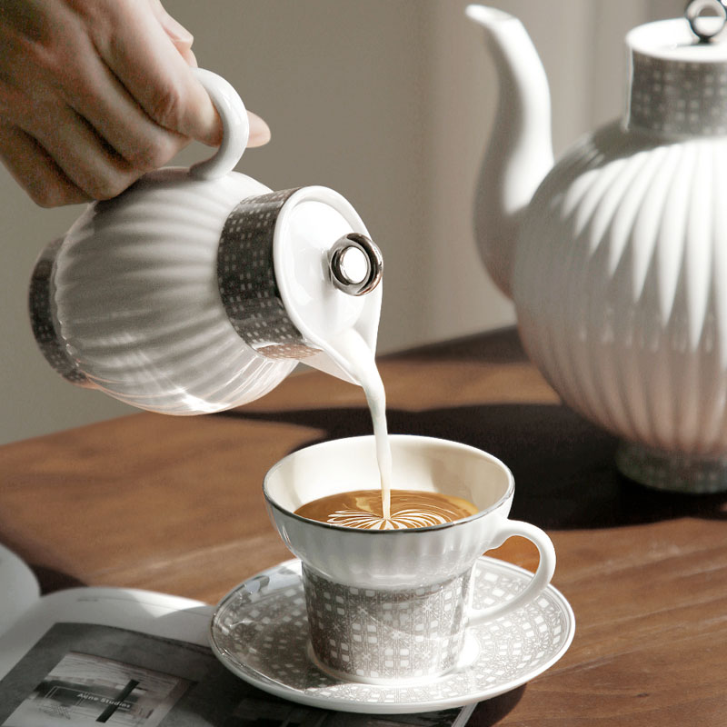 Light Luxury Coffee Cups And S - Coffee Tea English recension och pris