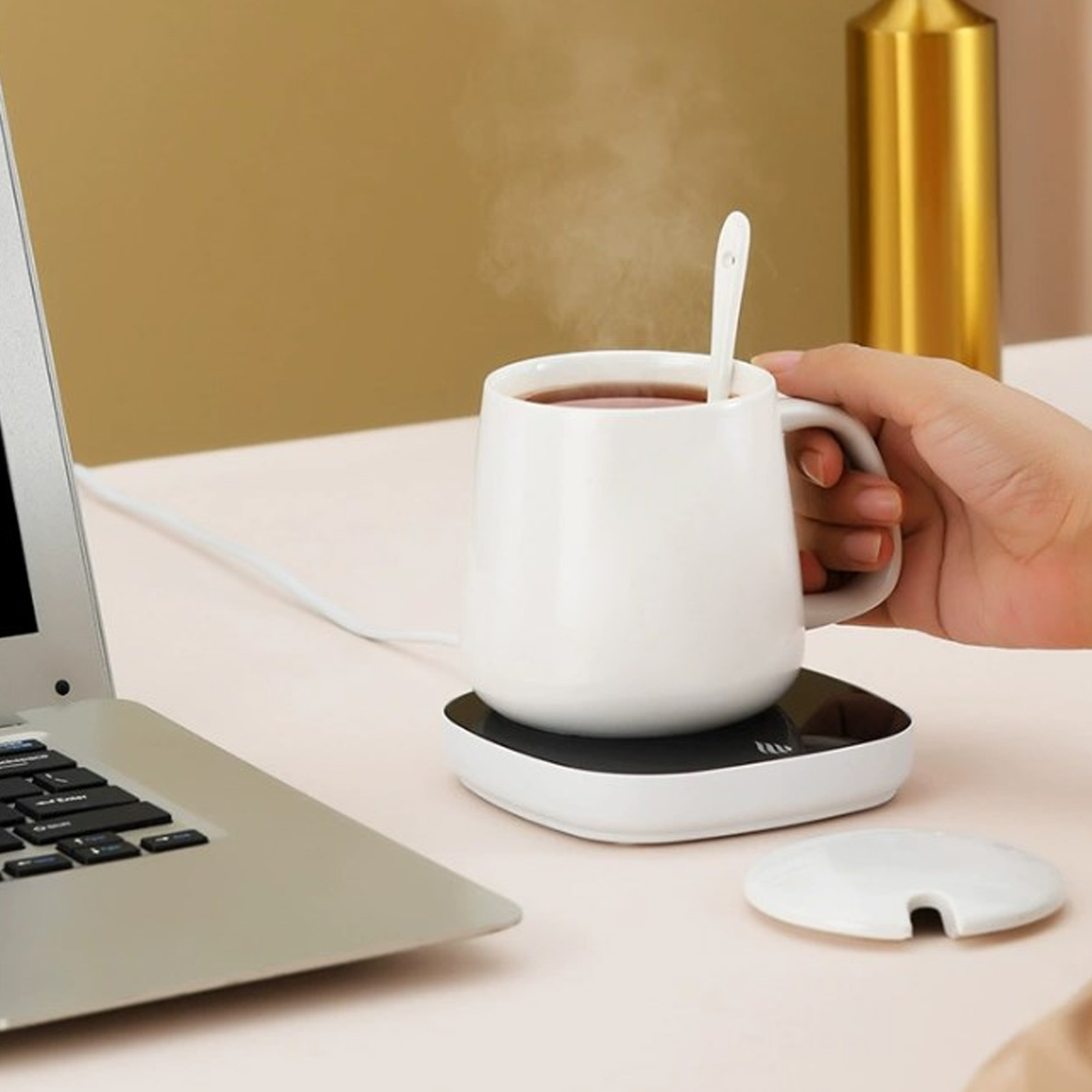 Mug Warmer 16W Low Power 55℃ C - Coffee Tea Warmer recension och pris