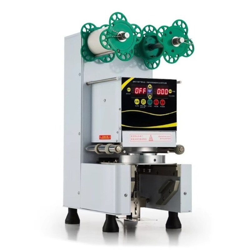 Automatic Plastic Cup Sealing  - Coffee Tea With Milk recension och pris