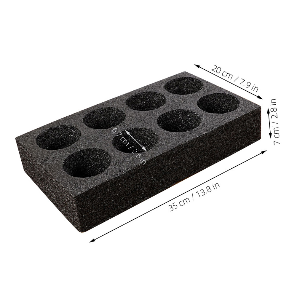 4Pcs 8-Hole Beverage Cup Tray  - Coffee Tea With Milk recension och pris