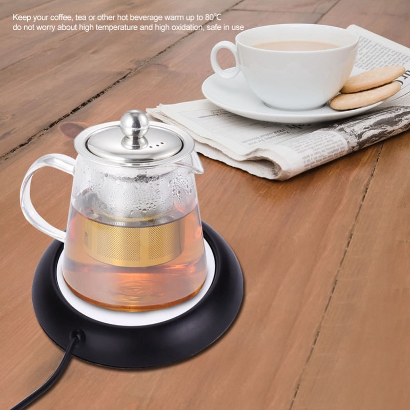 Heat Beverage USB Wood Grain C - Coffee Tea Warmer recension och pris