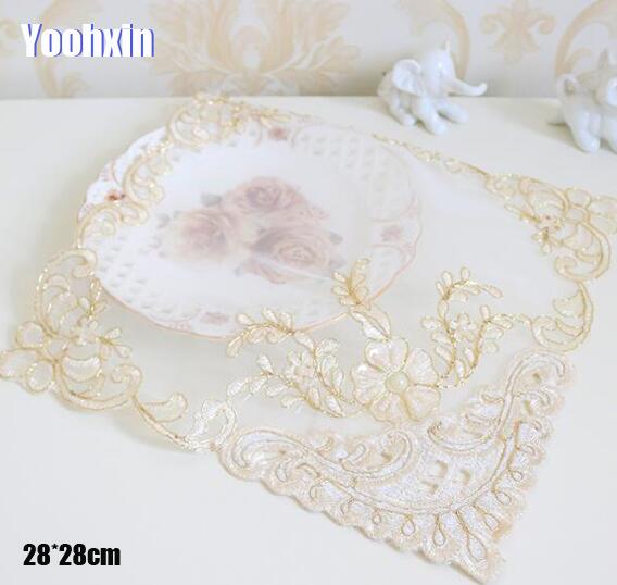 Luxury Sequin Lace Embroidery  - Coffee Tea Place recension och pris