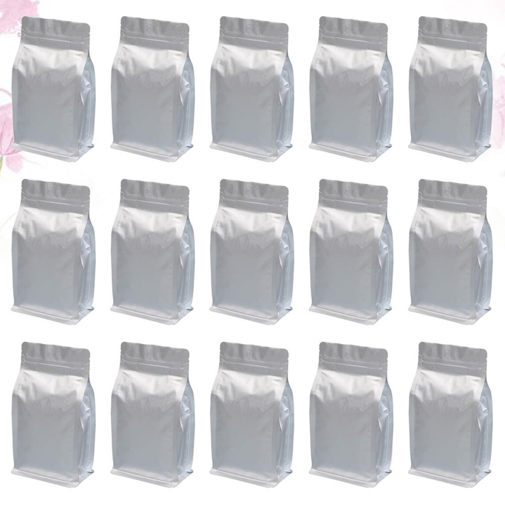 20pcs Stand Up Self Seal Bag 2 - Coffee Tea And Bean recension och pris