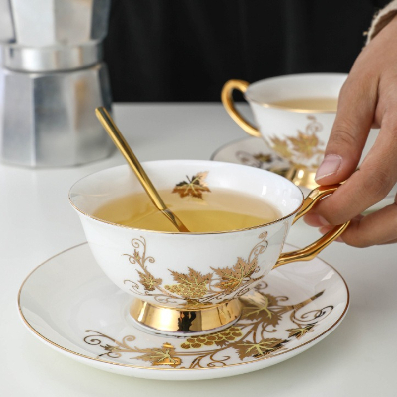 Coffee Cup Small Exquisite Set - Coffee Tea English recension och pris