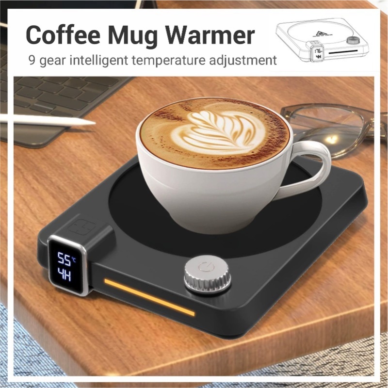 Electric Coffee Cup Warmer 9 H - Coffee Tea Warmer recension och pris