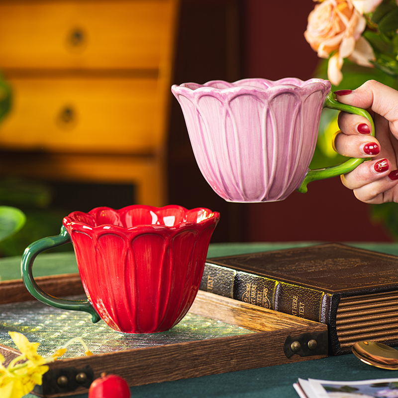 Creative Ceramic Coffee Cup De - Coffee Tea English recension och pris