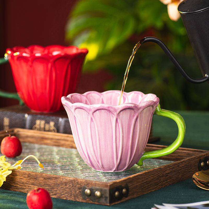 Creative Ceramic Coffee Cup De - Coffee Tea English recension och pris