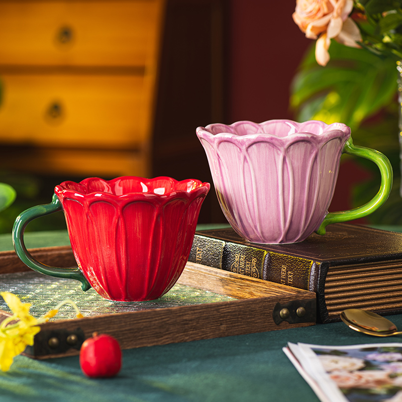 Creative Ceramic Coffee Cup De - Coffee Tea English recension och pris
