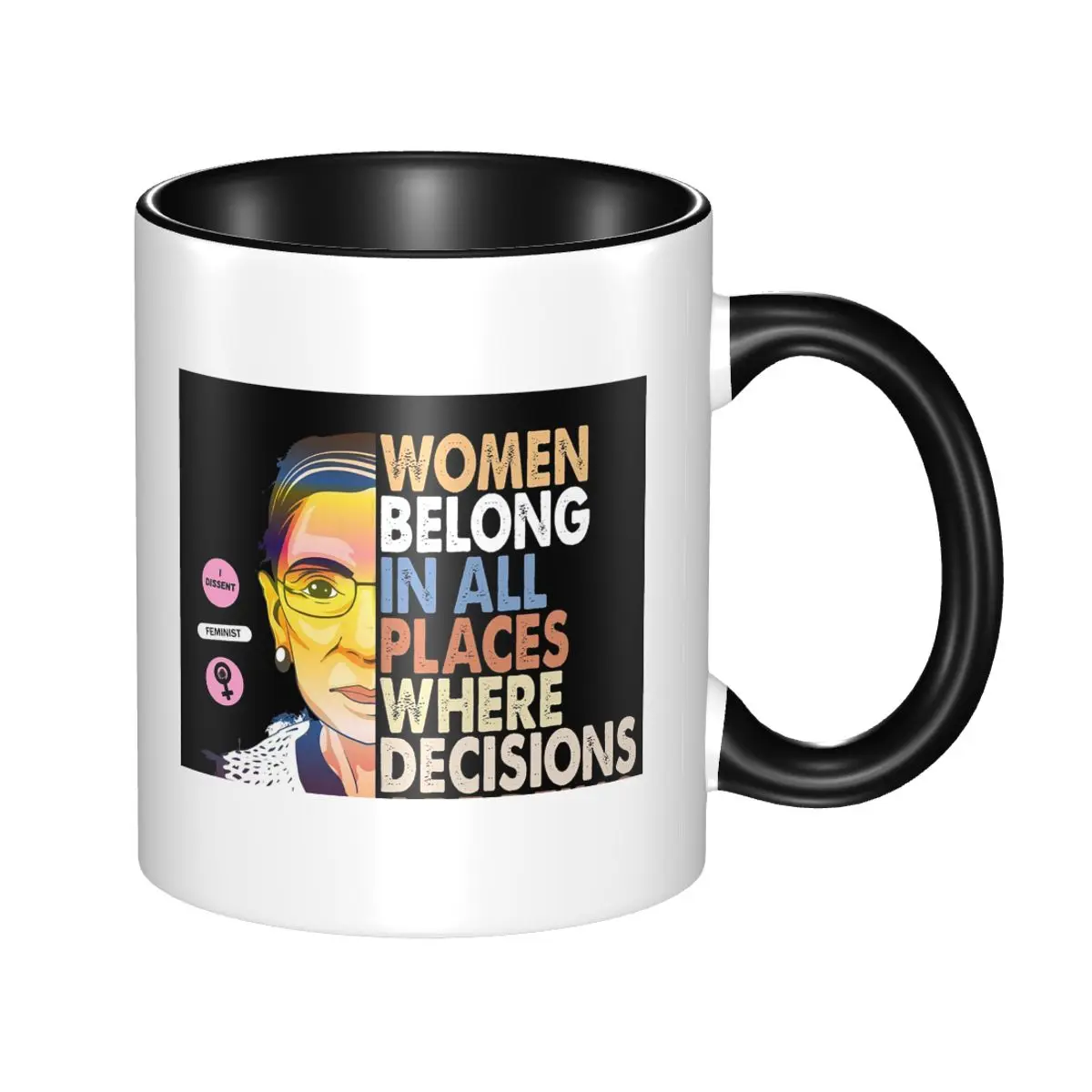 RBG Ruth Bader Ginsburg Women  - Coffee Tea Place recension och pris