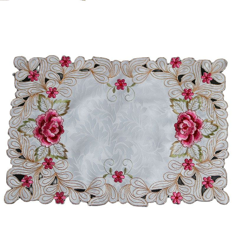 Modern Lace Embroidery Table P - Coffee Tea Place recension och pris