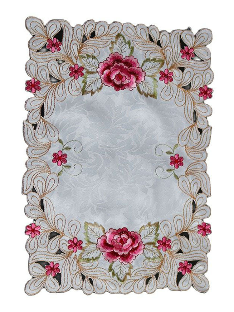 Modern Lace Embroidery Table P - Coffee Tea Place recension och pris
