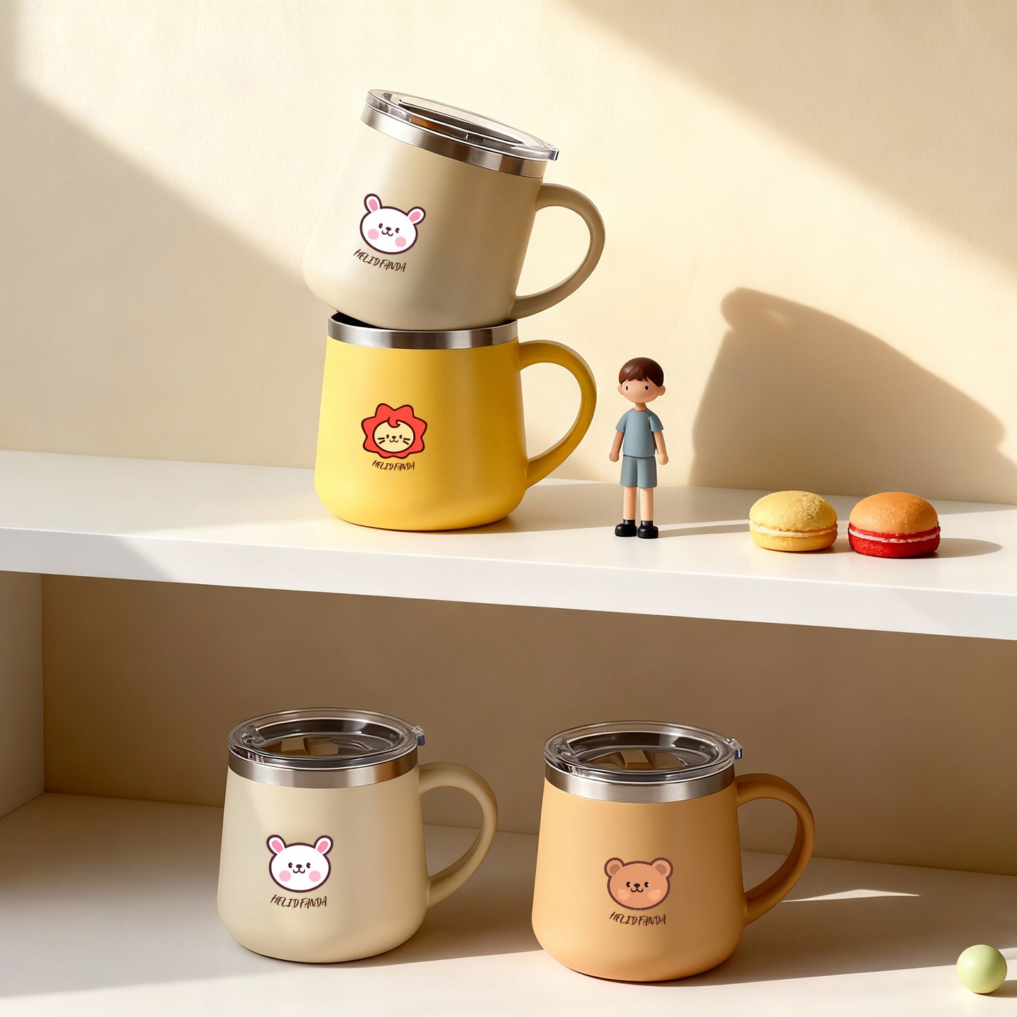 430ML Cartoon 316 Stainless St - Coffee Tea Warmer recension och pris