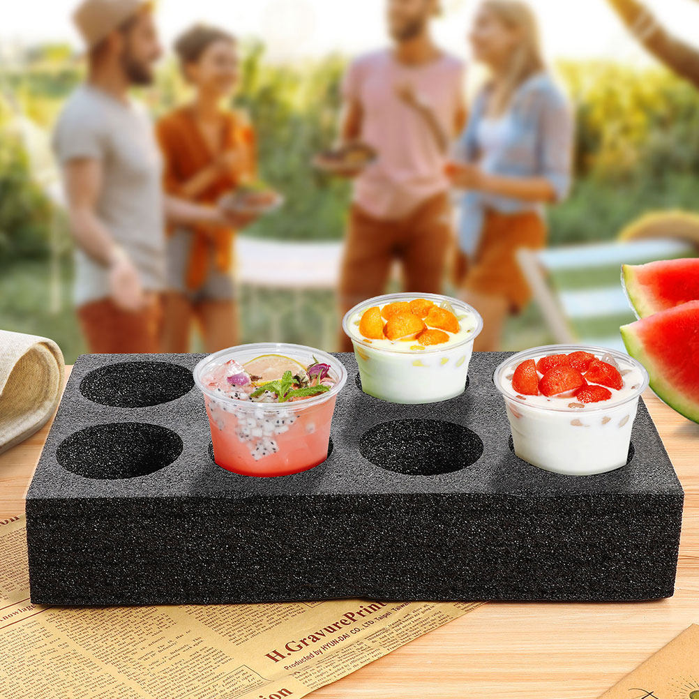 4Pcs Multi-Hole Cup Tray 8-Cup - Coffee Tea With Milk recension och pris